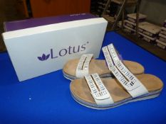 *Lotus Size: 6 Beige Shoes