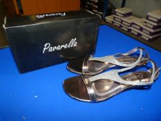 *Pavarella Size: 5 Pewter Shoes