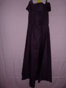 *Dessy Group Size: 8 Aubergine Dress