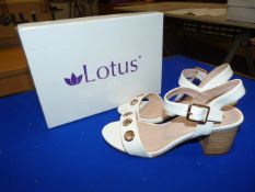 *Lotus Size: 6 White Shoes