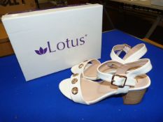 *Lotus Size: 4 White Shoes