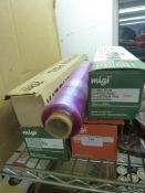 * cling film/ baking parchment