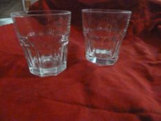 * small 'rocks' style glasses x 24