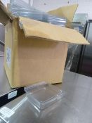 * square portion pots with flip lid