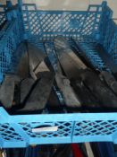 * black handled chefs knives - 15+