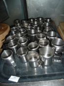 * assorted S/S milk jugs - approx 30