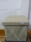 * cream storage puff