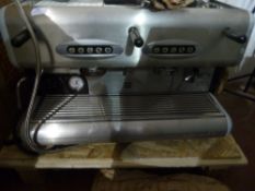 * 2 group coffee machine