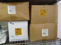 * white and brown sugar sachets