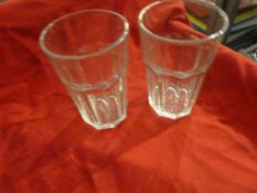 * large ' rocks' style glasses x 12