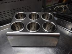 *6 cup S/S holder