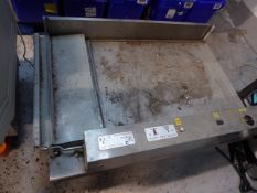 *disabled electric access ramp - has been in storage. Believed to run up to 700mm. 1430w x 1000d x