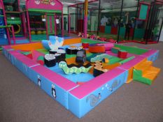 *Soft play court - padded early years soft play - 5170w x 4970d x 400h (approx) with padded animals