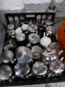 *tea pots and milk jugs x approx 30 items