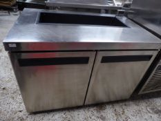 *Foster two door preptop fridge on castors - excellent condition, in good working order. 1210w x