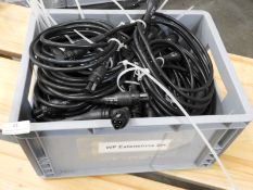*Box of Waterproof 2m Wieland 16A Power Supplies