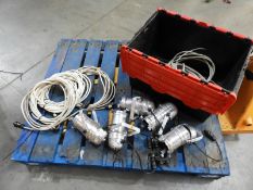 *Box Containing Five Par-30 Cannon Long Polished Lights with E27 LED Bulbs
