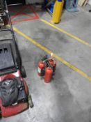 *Three CO2 Fire Extinguishers