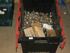 *Box Containing Rough Service Edison Screw LED Light Bulbs