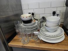 *Plates, Glasses, Bowls, etc.