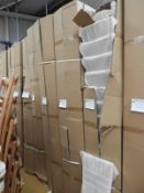 *12 Chiavari Lime Washed Chairs with Upholstered Seat Pads