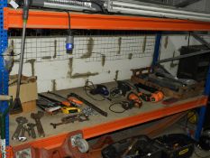 *Assorted Hand Tool, G-Clamps, etc.