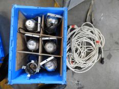 *Box Containing 6 Polished Aluminium PAR30 Lamps with Leads