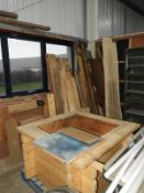 *Quantity of Assorted Pine and Other Timber Including Waney Edge, Fire Pit, etc.