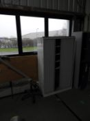 *5ft Stationery Cabinet Enclosed by Tambour Doors