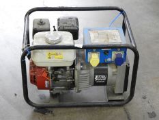 *Stephill 2.7kVA Petrol Driven Dual Voltage Generator