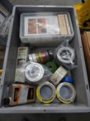 *Box Containing Assorted Masking Tape, Insulation Tape, Steel Wool, Polishes, Maintenance Kits, etc.