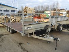 *Tailors Trailers Limited Tri Axel Flatbed Trailer (20ft x 7'6