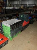 *Assorted Stackable Plastic Storage Boxes