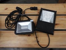 *One LED and One Metal Halide Flood Lamps