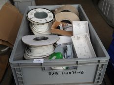 *Box Containing Assorted Electrical Connectors, Flex, etc.