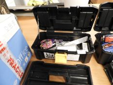 *Small Toolbox Containing Various Items