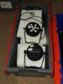 *Two Intense 9P10RGB-WA LED Slim Panel Programmable Lights