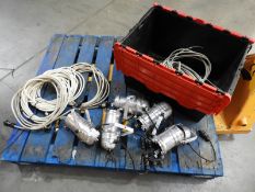 *Box Containing Five Par-30 Cannon Long Polished Lights with E27 LED Bulbs