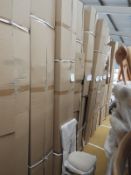 *12 Chiavari Lime Washed Chairs with Upholstered Seat Pads