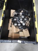 *10m Length of LED Festoon Lighting with Power Supply Cables, LED Light Bulbs, etc.