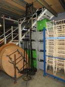 *Six Shepherds Crook Festoon Lighting Supports