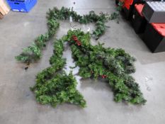 *Box of Assorted Christmas Garlands