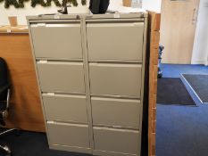 *Four Drawer Filing Cabinet