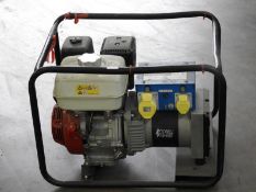 *Stephill 5kVA Petrol Driven Dual Voltage Generator