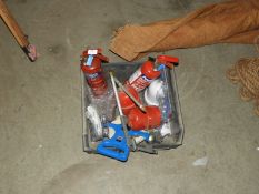 *Assorted Oil Sprayers, Fire Extinguishers, Tape Measure, etc.