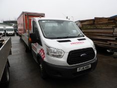 *Ford Transit Drop Side Pick Up Reg: FH16 KRU, Mileage: 75770