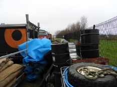 *Eighteen Water Storage Drums