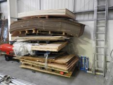 *Quantity of Assorted OSB, Plywood and Cardboard Sheet Material