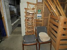 *Assorted Oak and Other Chairs Requiring Attention