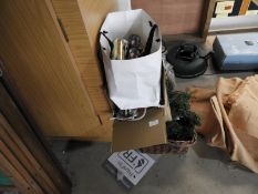 *Assorted Christmas Items and Rope